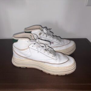 Reebok Women’s Club C Double Geo Hi Heritage Sneaker